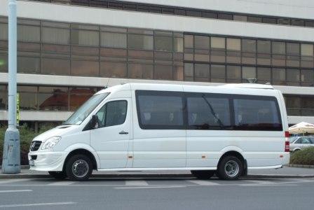 Bus rental Rome, Roma, Italy Mercedes Benz Sprinter Lux TOP Business class